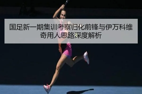 国足新一期集训考察归化前锋与伊万科维奇用人思路深度解析 | hth